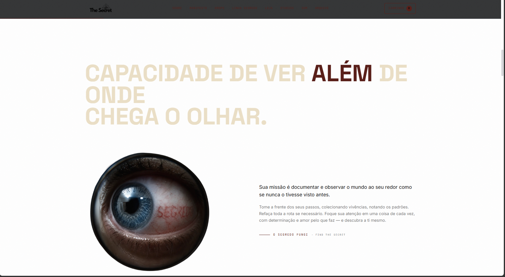 O Segredo Fungi — tela 4